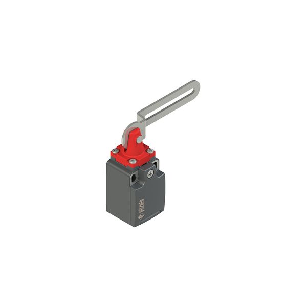 Safety switch with slotted hole lever image 1