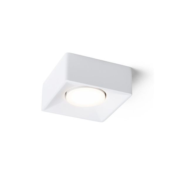 FRAM SQ surface mounted plaster 230V LED GX53 7W image 1