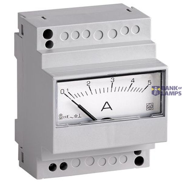 D4E - Ammeter AC (thermal-magnetic) - Dimension: 4 DIN modules - Connection: direct - Current: 25A - Scale: 0÷In image 1