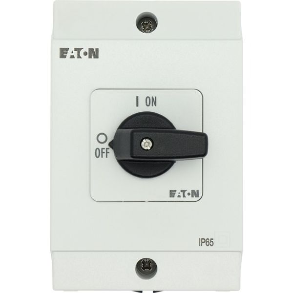 T0-2-8900/I1 On-Off switch, 3 pole + N, 20 A, 90 °, surface mounting image 3