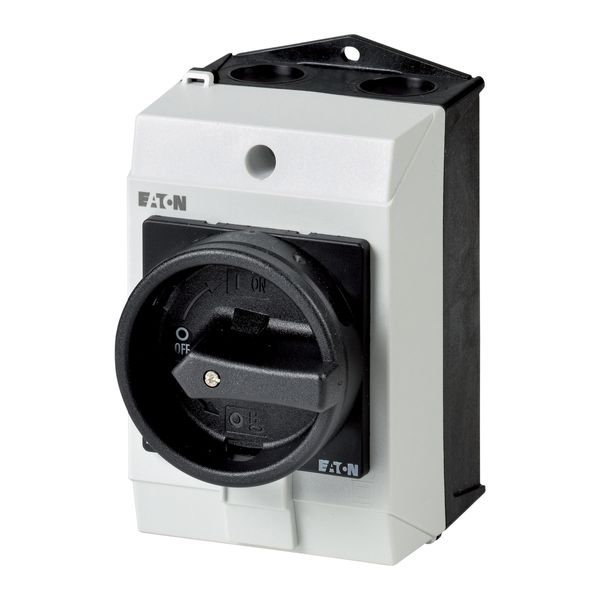 T0-3-8901/I1/SVB-SW Main switch, 3 pole + N + 1 N/O + 1 N/C, 20 A, STOP function, 90 °, Lockable in the 0 (Off) position, surface mounting image 5