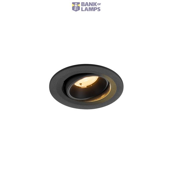 NUMINOS© MOVE S recessed ceiling light 3000K 40ø IP20 rnd bl image 1