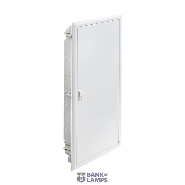 RPDM 4x14 Flush-mounted distribution board, metal door, N+PE (56) "IDEAline" image 1