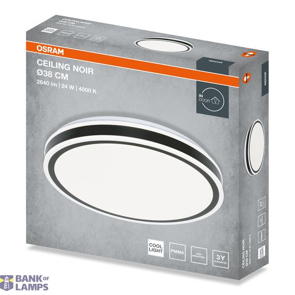 CEILING NOIR RD 24W 840 IP20 BK OSRAM image 2