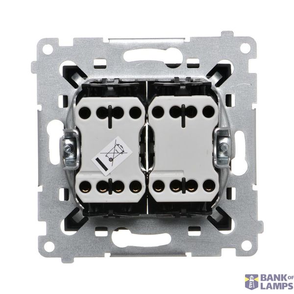 Rotary-push dimmer, anthracite, metalic image 1