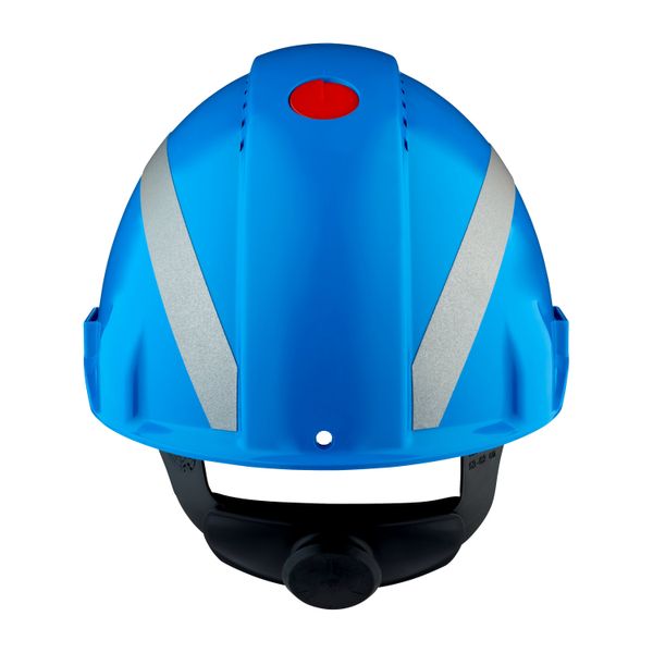 3M™ Hard Hat, Uvicator, Ratchet, Ventilated, Reflective, Plastic Sweat image 3