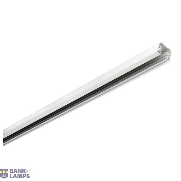 EUTRAC 3-circuit track, white, 2m image 1