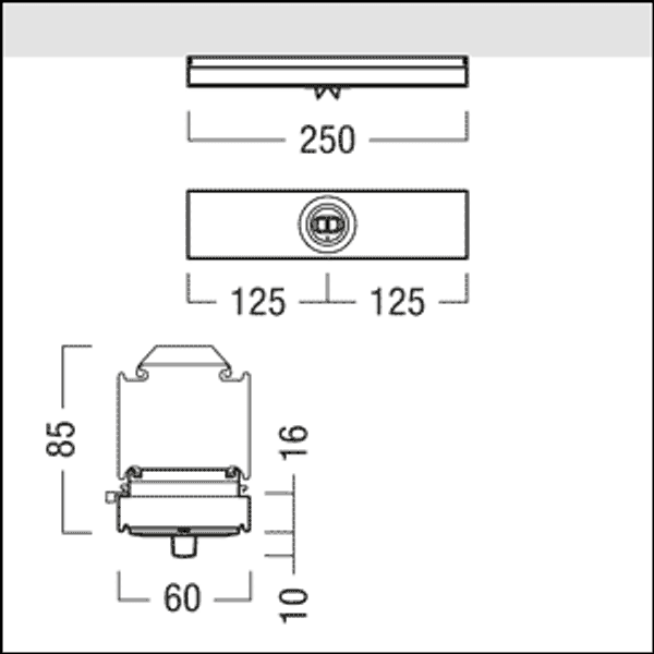 RESCLITE PRO TEC-GP ESC HC ECP WH - Safety luminaire image 3