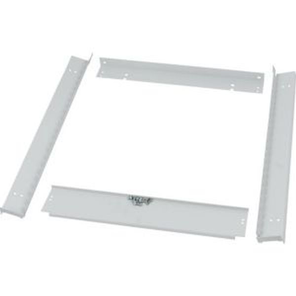 XSMEX0604 Mounting frame, fix, XE, HxW=600x425mm, grey image 4