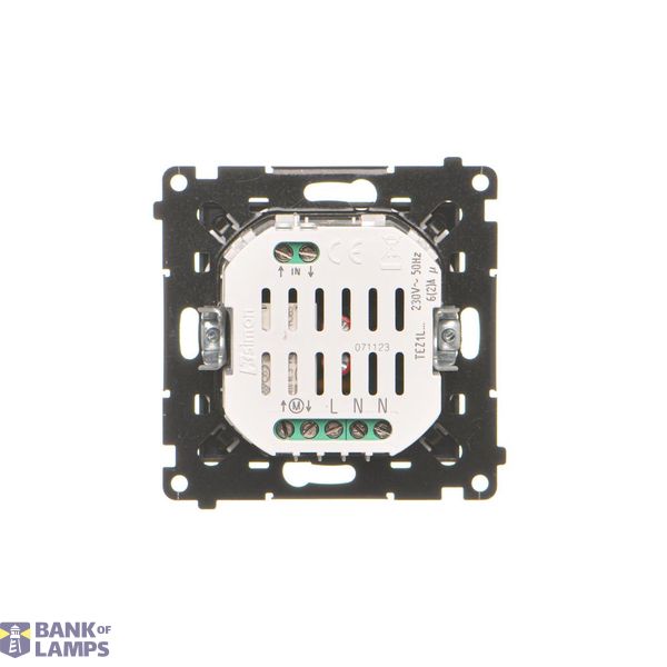 RJ11 double telephone socket, (module), Simon 24, IP20/IP44, champagne matt image 1