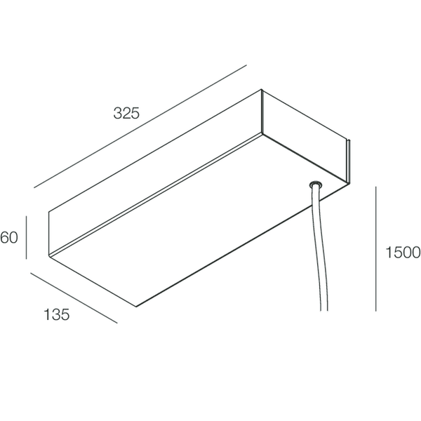 DOMYNOS PS: ROSONE SOSP DALI 150W-48V BI image 1