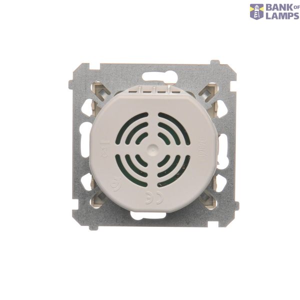 Light push button, (module), 16AX, Screw, Silver matt, metalic image 1