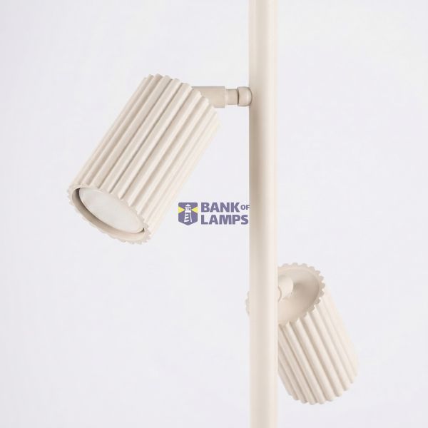 Floor lamp KARBON 3 beige image 4