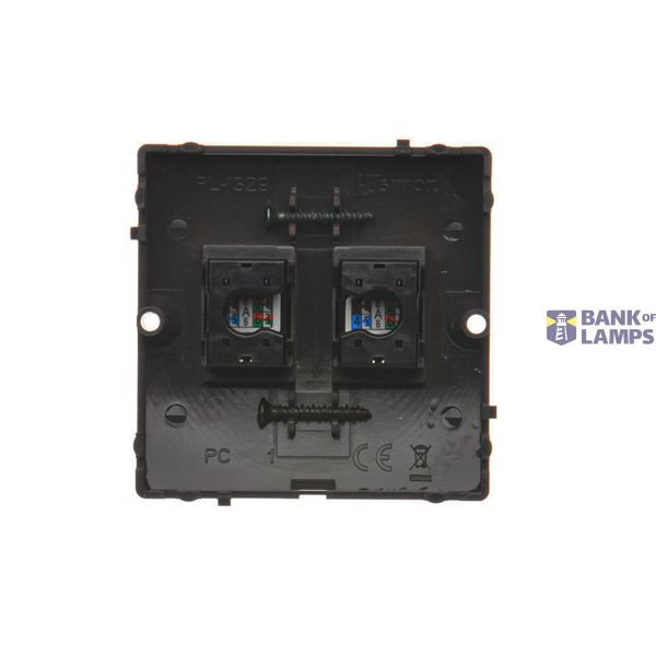 Cover for single socket outlet with earthing, champagne matt image 2