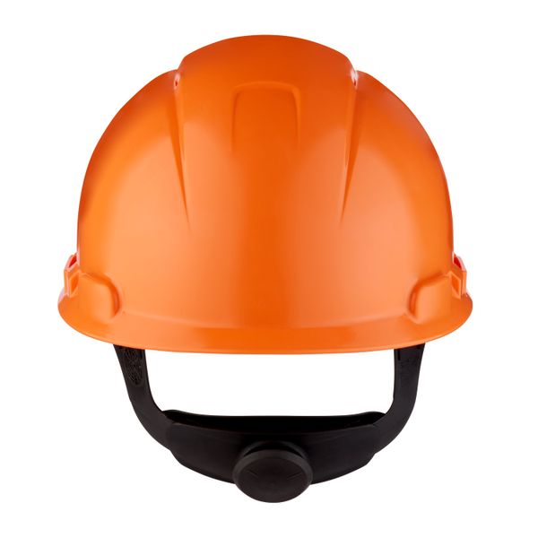 3M™ Hard Hat, Ratchet, Ventilated, Plastic Sweatband, Orange, H700N-OR image 2