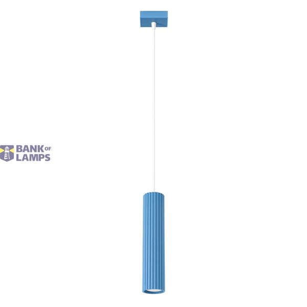 Pendant lamp KARBON 1 azure image 2