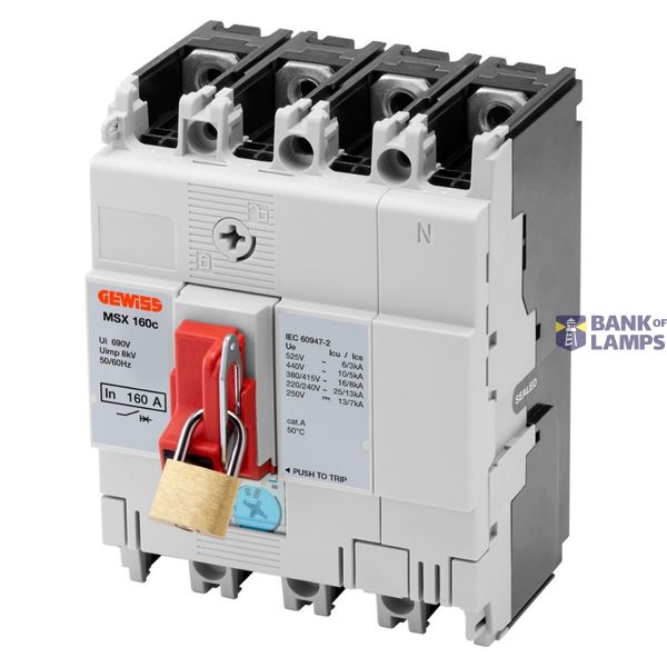 PADLOCK LEVER LOCK - FOR MSXE/M1250-1600 image 2