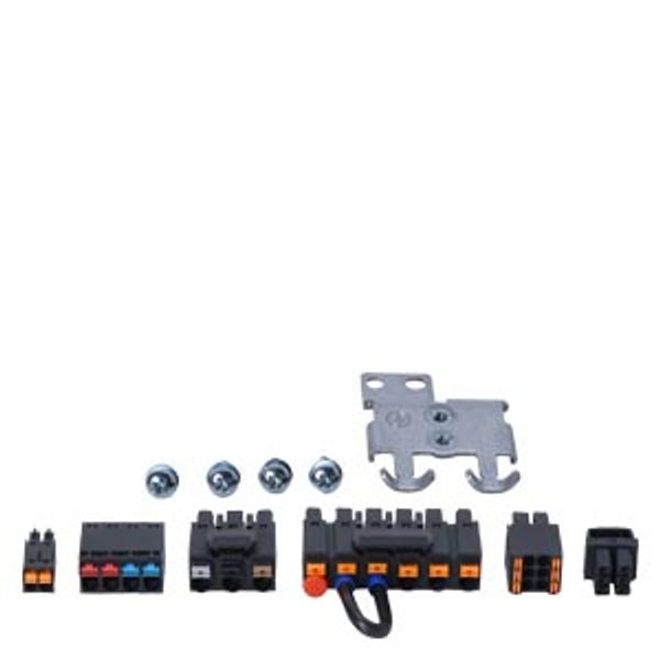 SINAMICS S200 terminal kit connectors and shield plate image 1