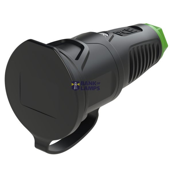 Rubber socket 16A 230V IP54 image 2