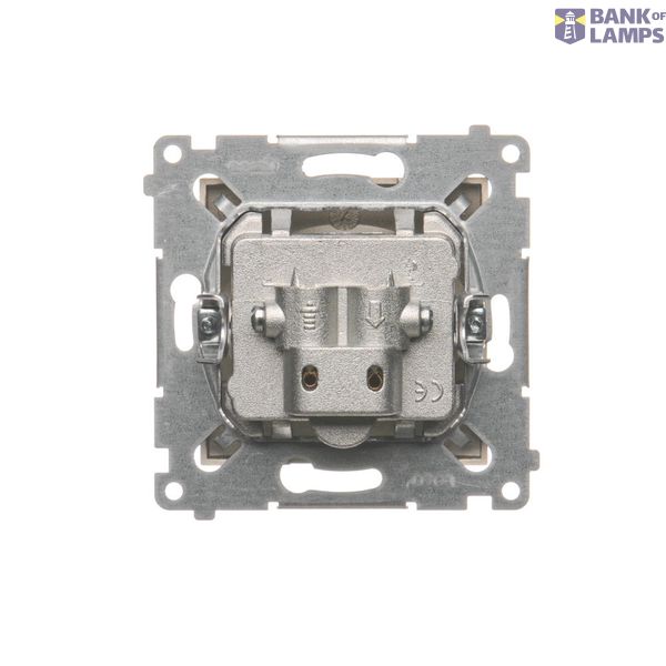 Temperature regultor with outer sensor, Bronze matt, metalic image 1