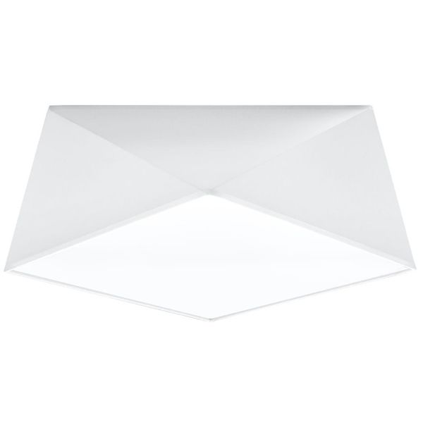 CEILING LAMP HEXA 35 WHITE E27 2X60W IP20 image 1