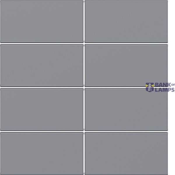 KNX pushbutton cover, 8-way, A.x/C.x, titanium image 1