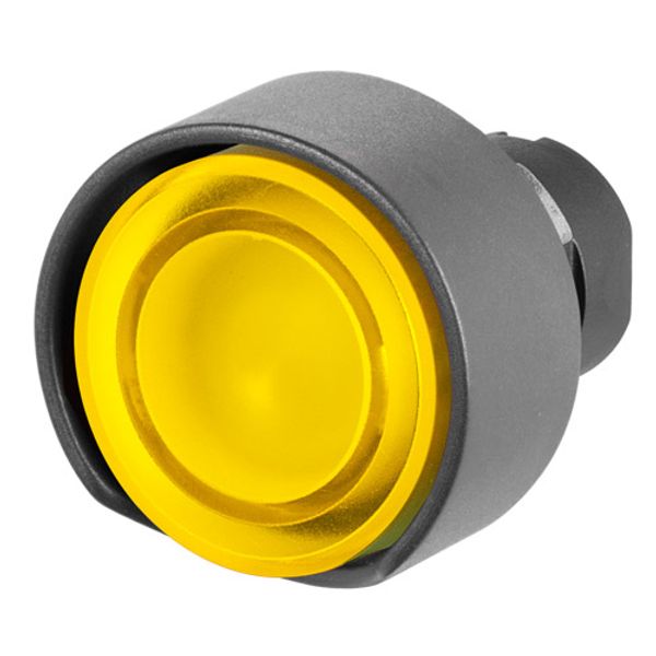 Push-button Ø 32, guarded, illuminated, yellow image 1