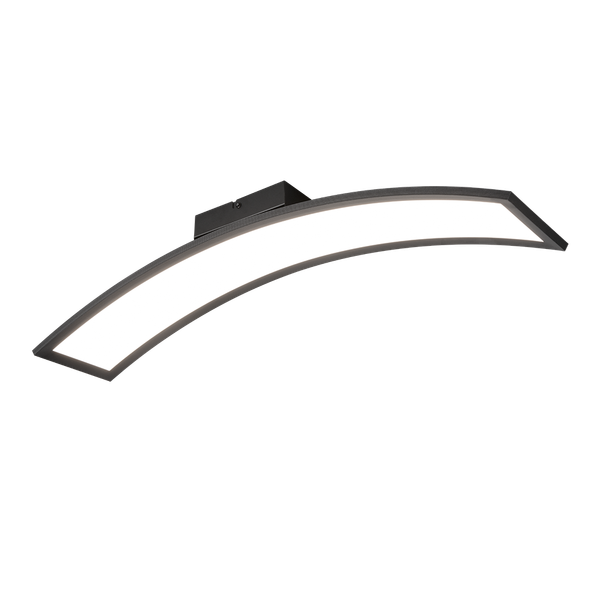 Sigma LED ceiling lamp matt black image 1