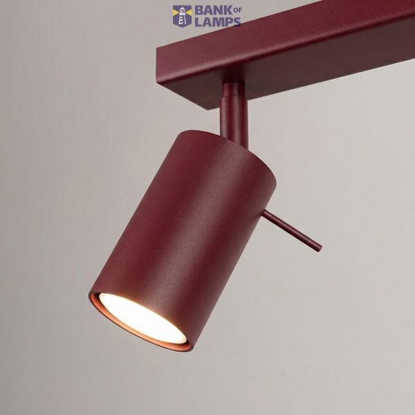 Ceiling lamp RING 2 burgundy image 6