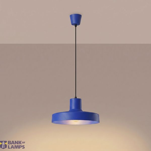 Pendant lamp BILO ultramarine image 7