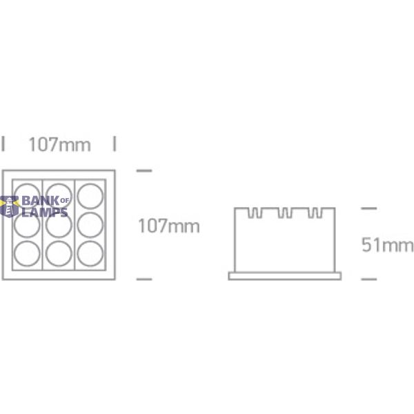 WHITE 22W WW IP20 230V DARK LIGHT image 3