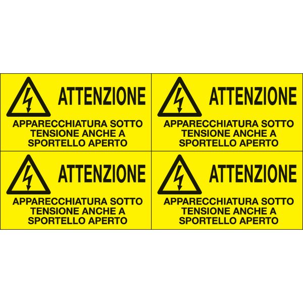 Adhesive label - Dimensions: 330 x 170 mm image 1
