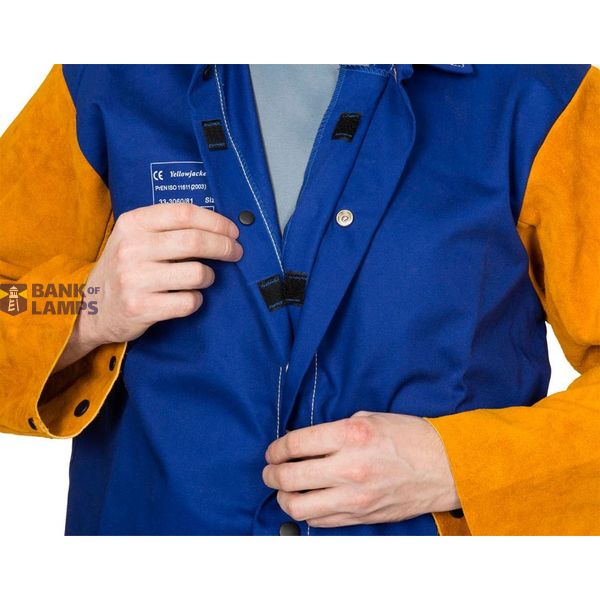 Jacket with leather sleeves Yellowjacket® S image 3