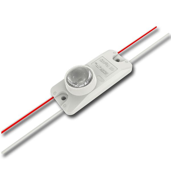 LED modul 1x SMD1919, 2,2W, 12V, 166mA, 6550K, 10° x 40°, IP65 image 1