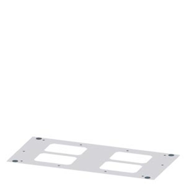Roof plate for module inserts IP54, D: 400mm W: 800mm image 1