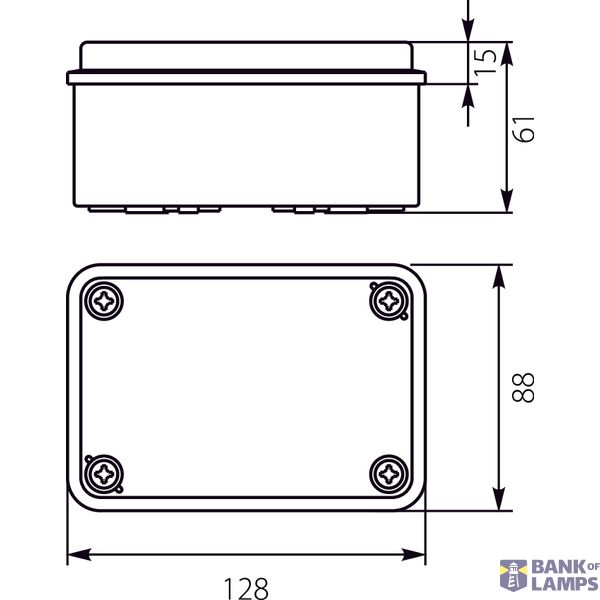 Hermetic box PH1-2A.4 image 1