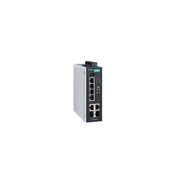 MOXA – EDS-P506E-4POE-2GTXSFP-T – Managed Ethernet switch with 4 PoE60W 10100BaseT(X) ports image 1