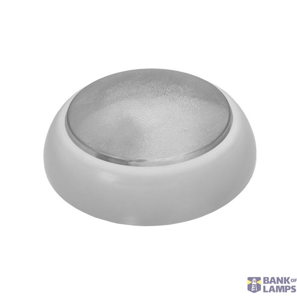 KAJKO, E27, 25W, white-polypropylene, cover transparent-polycarbonate, IP44, IK10 image 1
