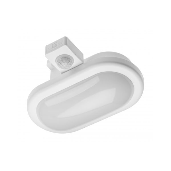 LED luminaire DELTA with motion sensor, 6 W, 400 lm, 4000K, AC220-240V, PF>0.5, RA>80, IP54 image 1