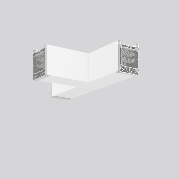 Form connector L 330 B 185 H 76 colour: white 220 - 240 V image 1