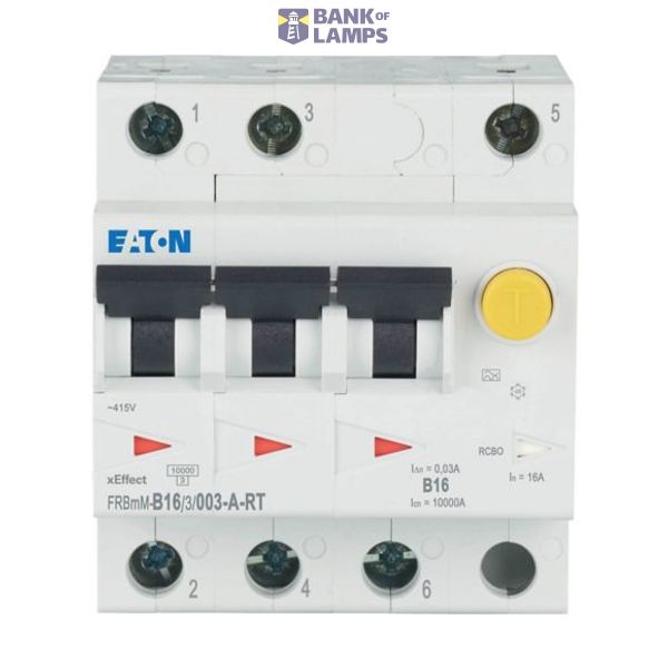 FRBMM-B16/3/003-A-RT Eaton Moeller series xEffect - FRBm6/M RCBO - residual-current circuit breaker with overcurrent protection image 1