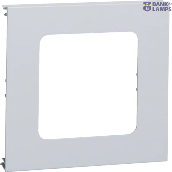Pre-cut lid 1gang,BRA70172,pure white image 1
