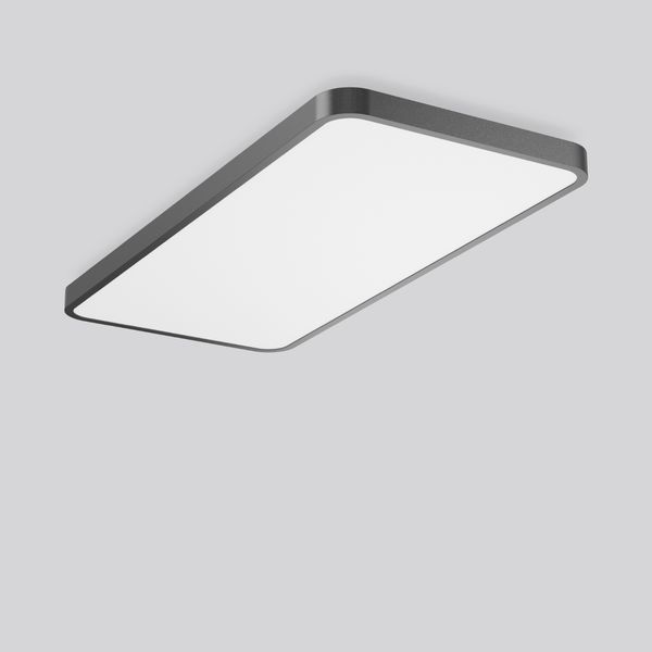 TRIONA rectangle, 148 W, 18200 lm, 830, anthracite, smart+free Ceiling image 1