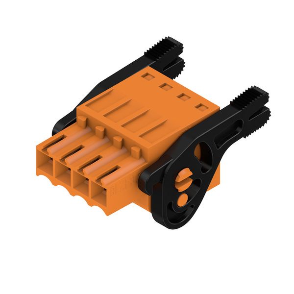 PCB plug-in connector, female plug, 3.50 mm, Number of poles: 4, 180°, Tension-clamp connection, Clamping range, max. : 1.5 mm², Box image 2