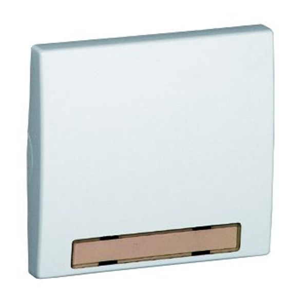 ROCKER F/SWITCHES W/IDENT CARD WHITE image 1