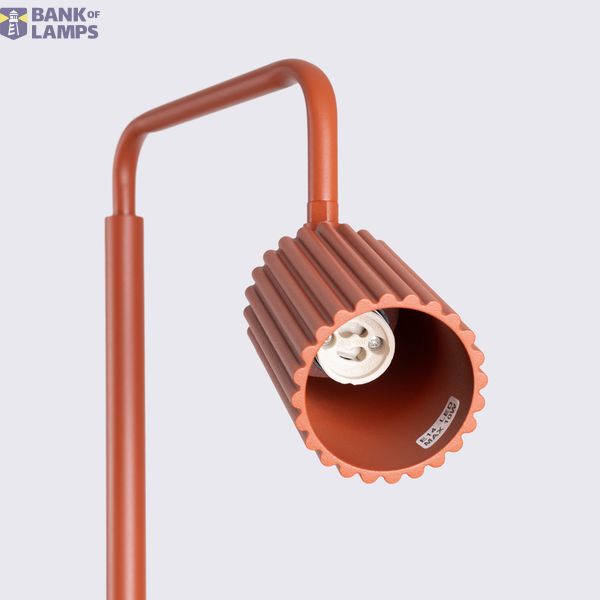 Floor lamp KARBON 1 red ochre image 7