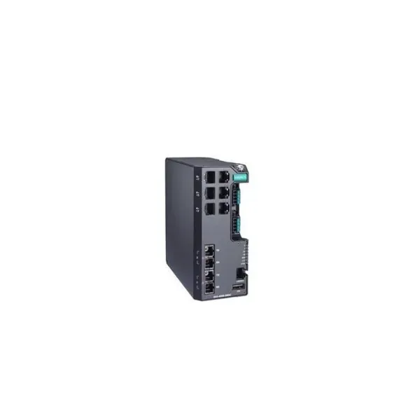 MOXA – EDS-4008-2MSC-LV – Managed Ethernet switch with 6 10100BaseT(X) ports image 1