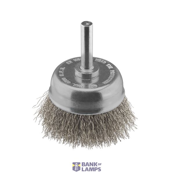 Crimped Stainless Wire Cup, 50mm image 1