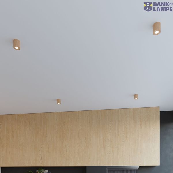 WALL LAMP ORBIS NATURAL WOOD G9 1X40W IP20 image 6
