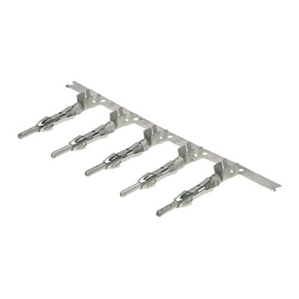 PCB plug-in connector, Crimp contact, Reel packaged, Pin – standard, tinned, Max. clamping range : 2.5 mm² image 1
